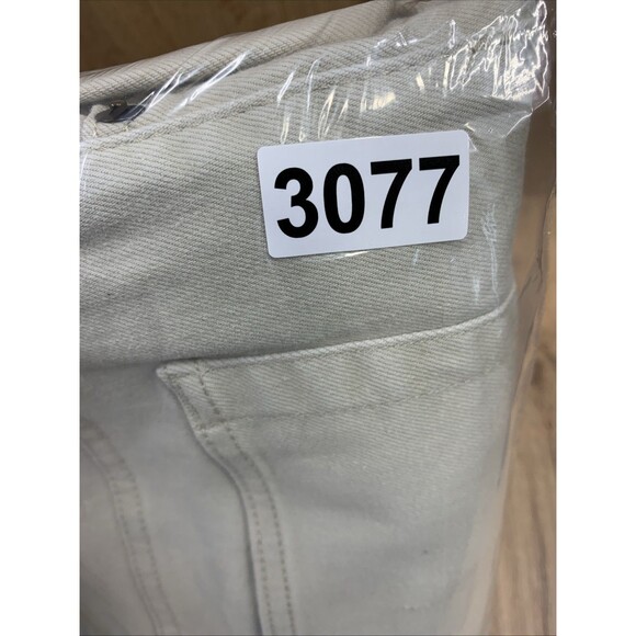 Croft & Barrow Denim Jeans Men's Size 38X32 Slim Fit Cream - Picture 16 of 16